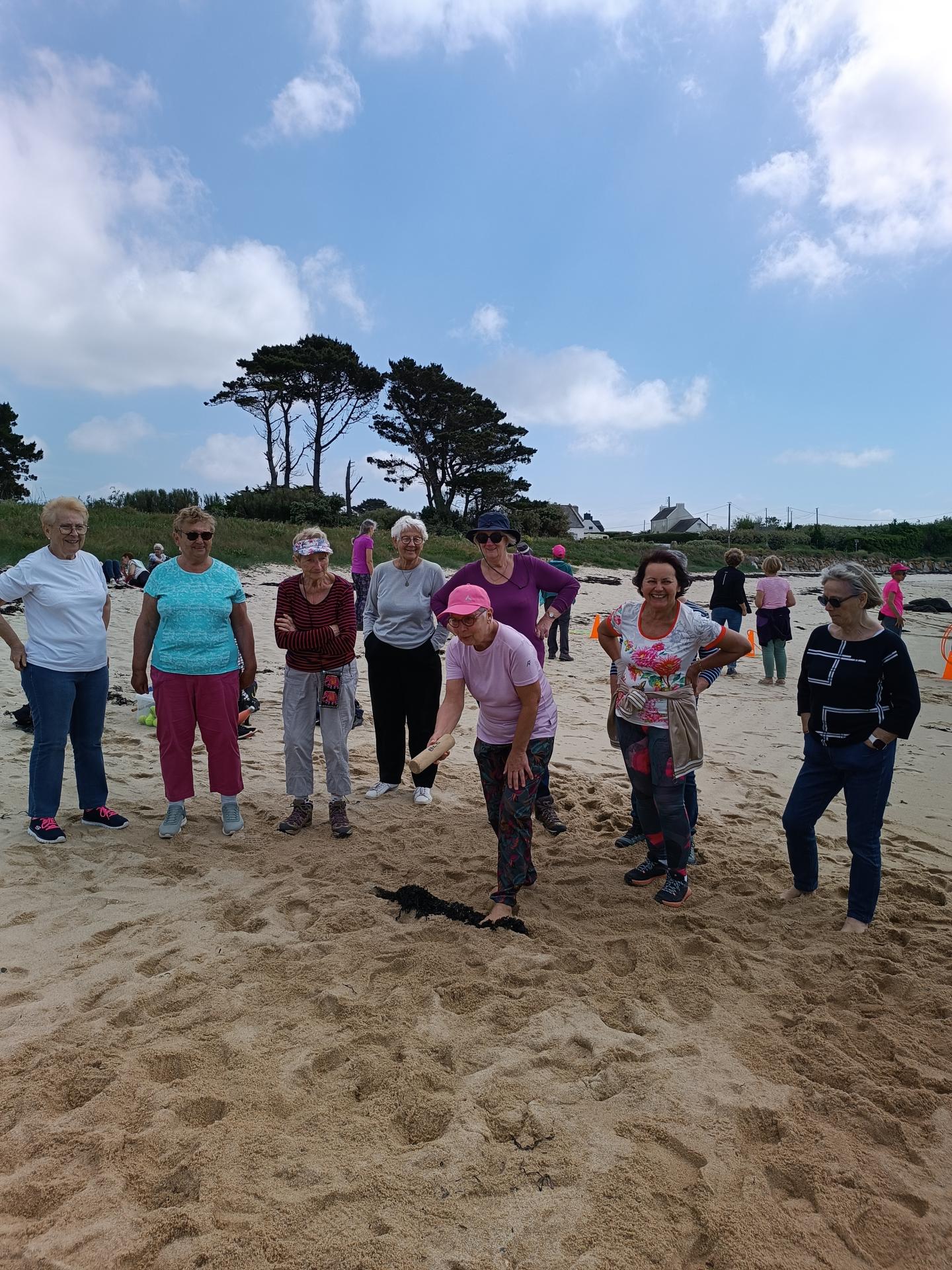 Jeux sur la plage